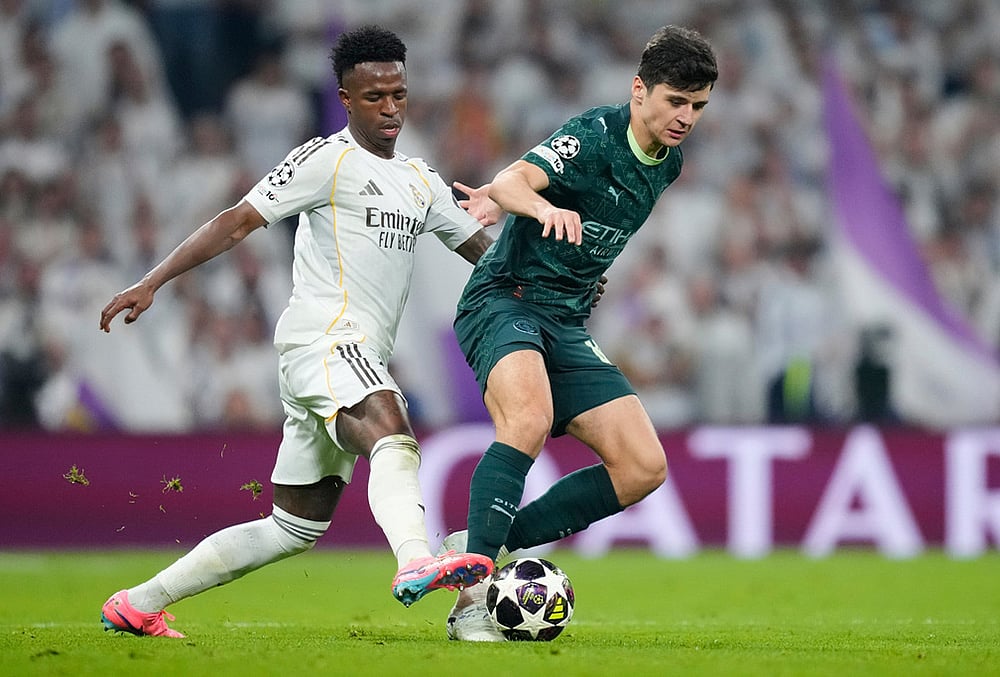 Real Madrid vs Manchester City Champions League soccer-