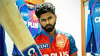 IPL 2026: Punjab Kings Unveil Brand New Threads Ahead Of Season Opener - Take A Look Instagram/Punjab Kings : Shreyas Iyer during Punjab Kings' photoshoot of their new jersey ahead of IPL 2026