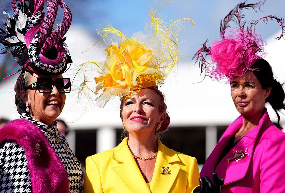 Britain Racing Cheltenham Festival photos-Ladies Day of the 2026 Cheltenham Festival
