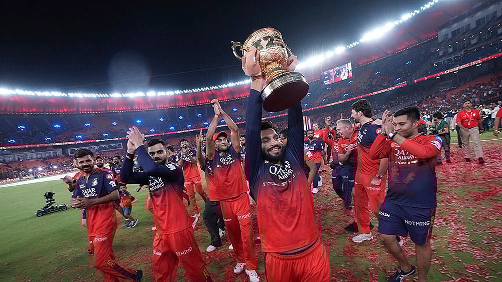 IPL 2025 Final: RCB Victory Celebrations - | Photo: AP/Ajit Solanki