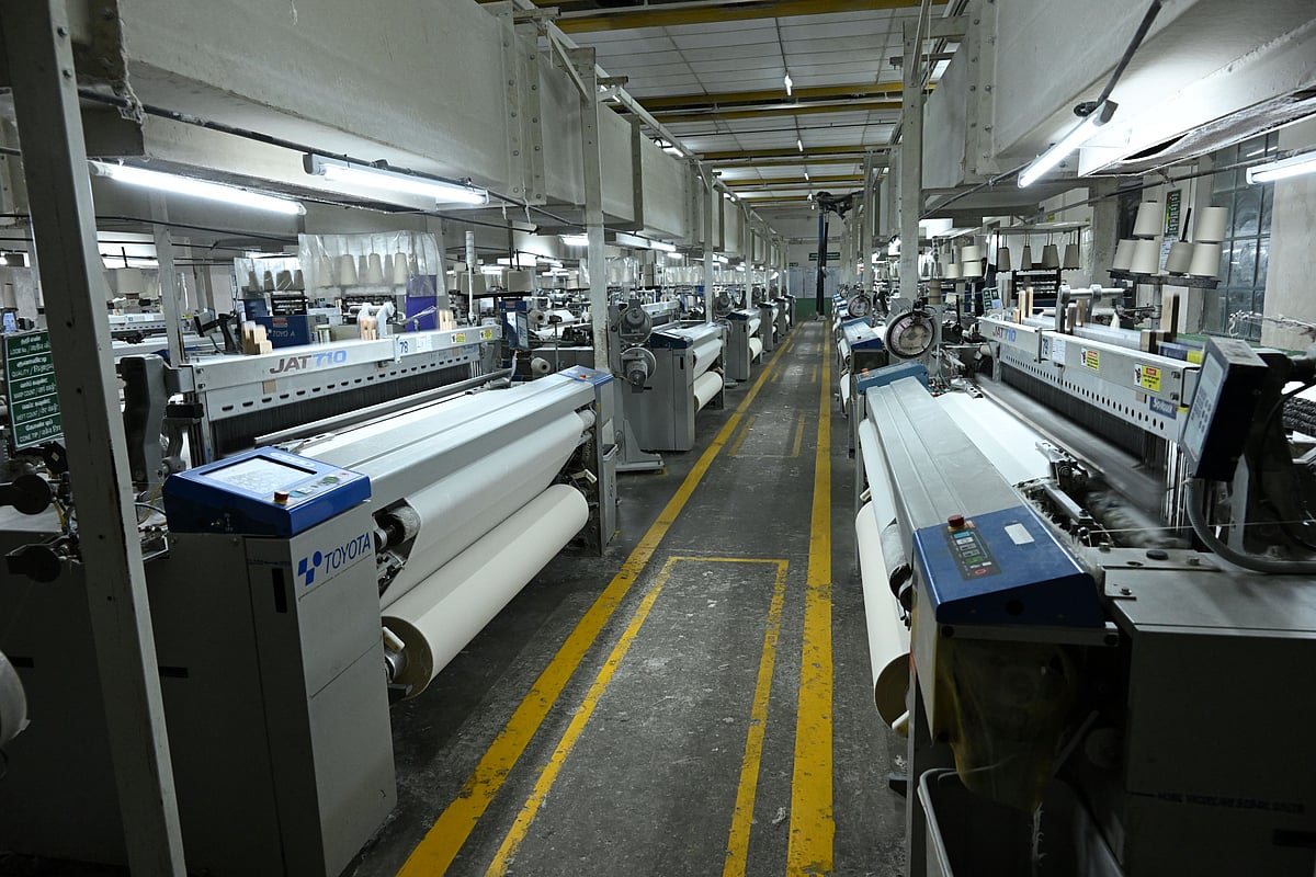 Textile machines at VTM Ltd. 