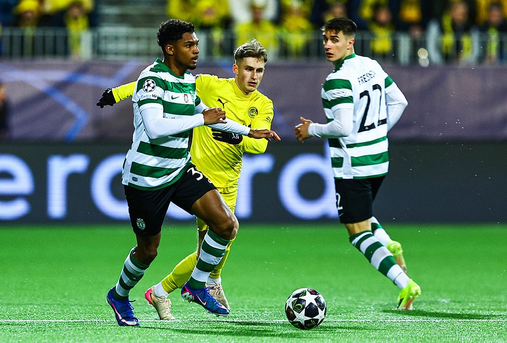 Bodo-Glimt and Sporting Lisbon Champions League soccer-Fredrik Sjovold