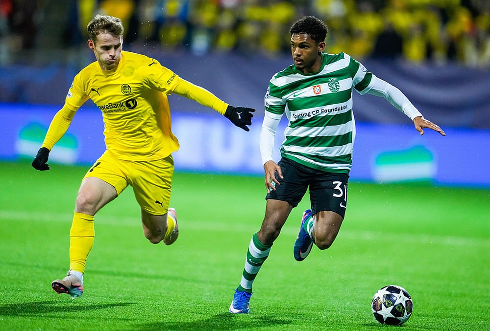 Bodo-Glimt and Sporting Lisbon Champions League soccer-Luis Guilherme