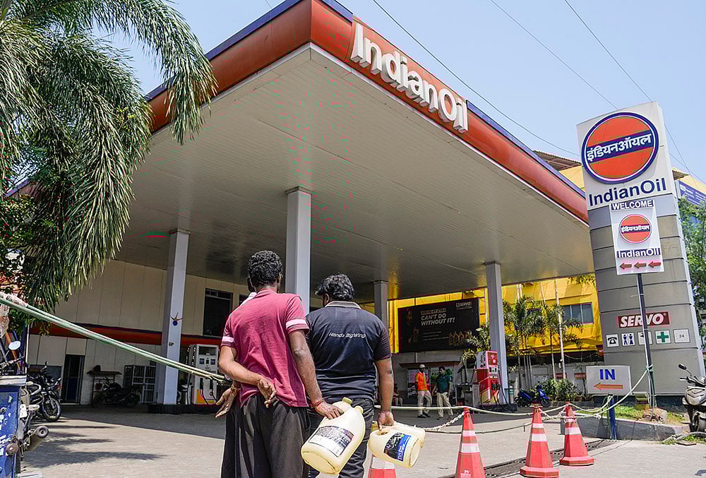 Shortage of petrol and diesel in Chennai