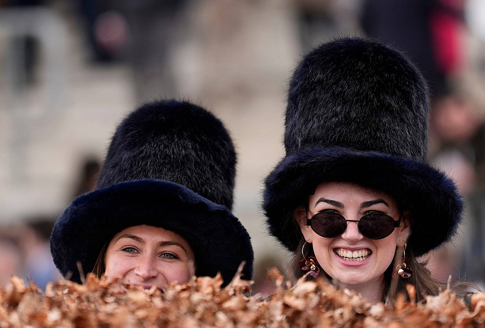 Britain Racing Cheltenham Festival photos-racegoers