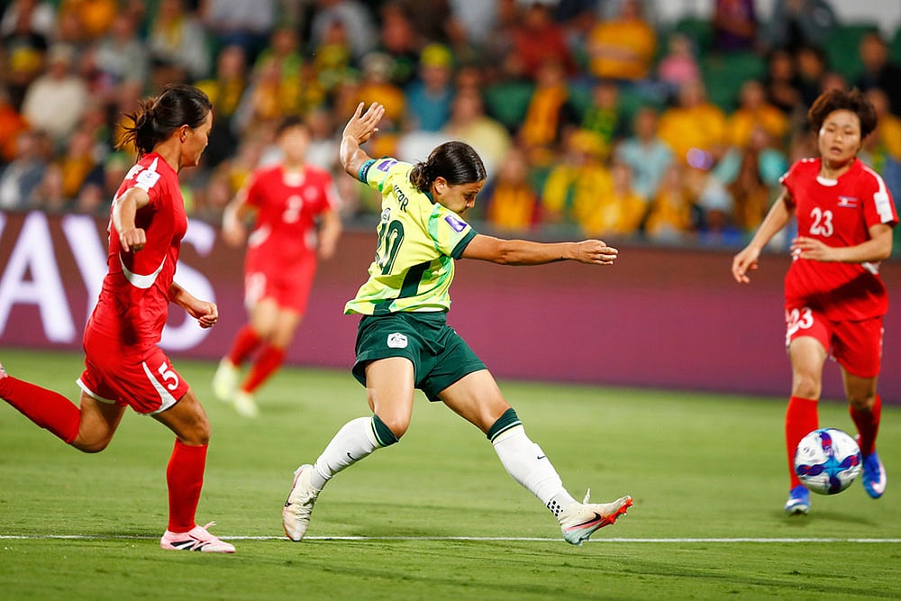 AFC Asia Cup Womens Soccer: Australia vs North Korea