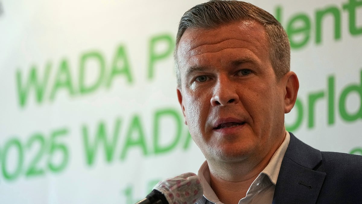 President of the World Anti-Doping Agency (WADA) Witold Banka speaks during a press briefing for the upcoming 2025 WADA World Conference on Doping in Sports, in Seoul, South Korea, Tuesday, Aug. 26, 2025.  - | Photo: AP/Lee Jin-man