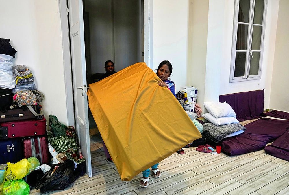 Beirut southern suburbs displacement