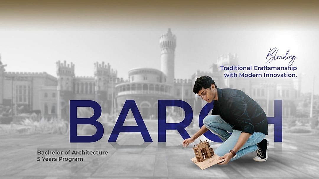 Bachelor of Architecture at Nitte University: Blending Traditional Craftsmanship with Modern Innovation. - null