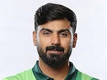 Pakistan cricketer Hussain Talat.  - PCB