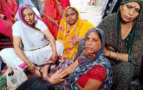 Tarun Kumar’s mother, Sunita, speaking to an Outlook reporter, recounting the incidents on Holi that escalated into the alleged killing of her son.