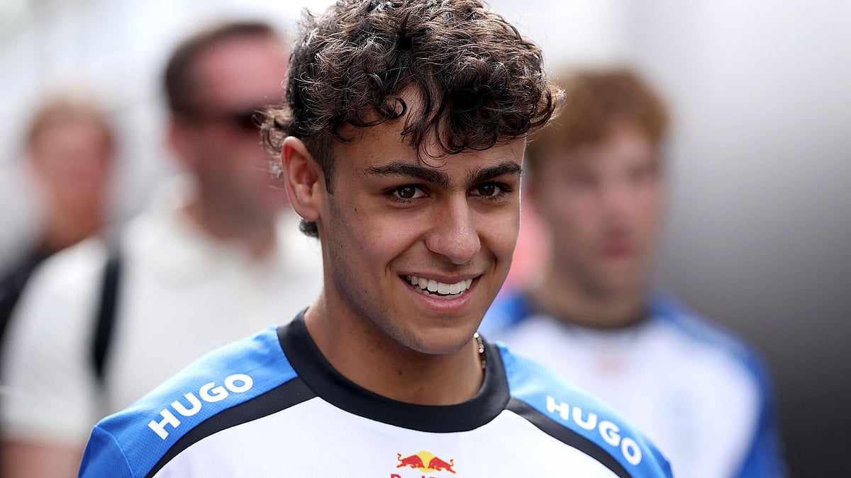 The 18-year-old Racing Bulls driver Arvid Lindblad. - X