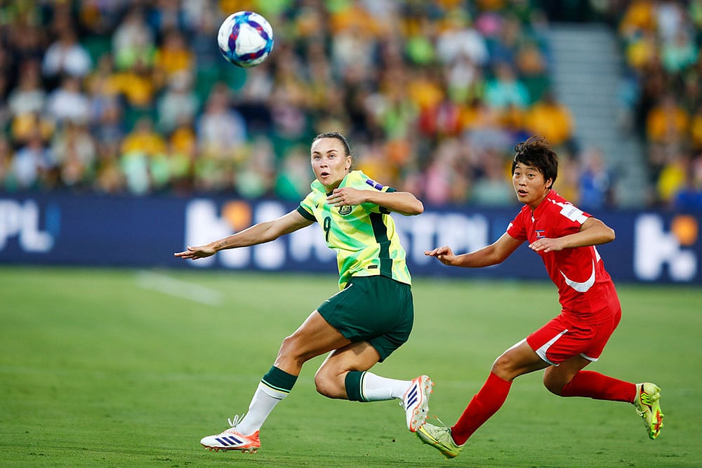 Womens Asian Cup Soccer North Korea Australia