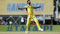 KKR Seek Harshit Rana Replacement Ahead Of IPL 2026, Call Simarjeet, Asif, Warrier For Trials - Report | Photo: AP/R. Parthibhan : Simarjeet Singh in action for CSK in IPL.