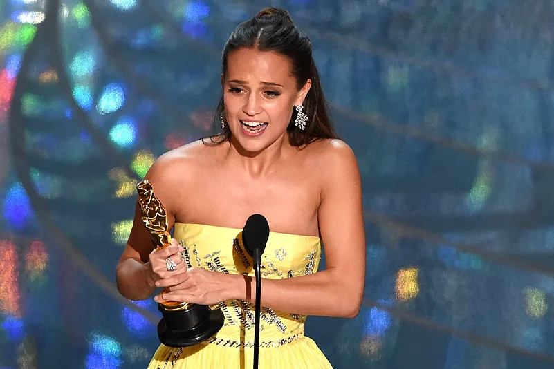 Alicia Vikanders Oscar moment