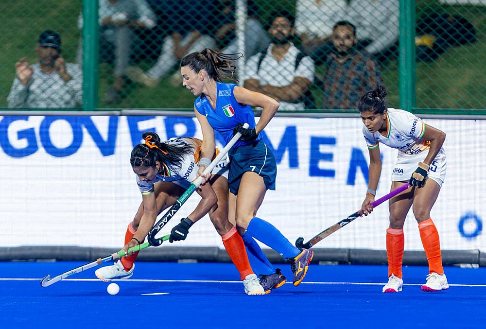 FIH Womens Hockey World Cup Qualifiers India vs Italy-Emilia Munitis