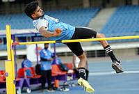 World Para Athletics Grand Prix 2026 New Delhi Wrap: India Tops Medal Tally With 208 Medals | Photo: PTI : India's Shailesh Kumar competes in the Men's High Jump T42 event during the World Para Athletics Grand Prix 2026 at Jawaharlal Nehru Stadium, in New Delhi.