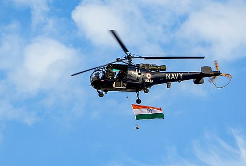 Indian Naval Ship (INS) Trikand concluded her port call at Port Louis, Mauritius. The ship participated in the 58th Mauritius National Day Parade with a marching contingent, naval band and integral helicopter for the fly-past, at Champ de Mars, Port Louis. 
