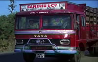 Retro Express | Sandhu And Company: The Accidental Background Star Social media : Truck from Sandhu