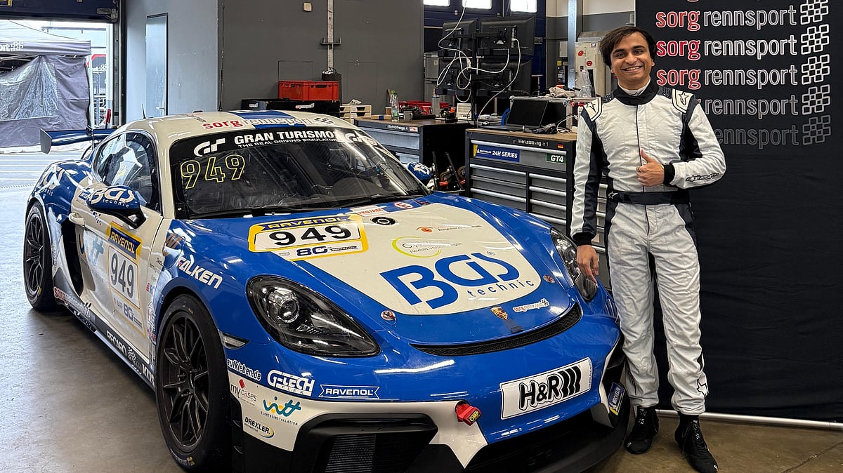 Indian racer Akshay Gupta steps into Team Sorg Rennsport in Nurburgring Langstrecken-Serie. - Special Arrangement