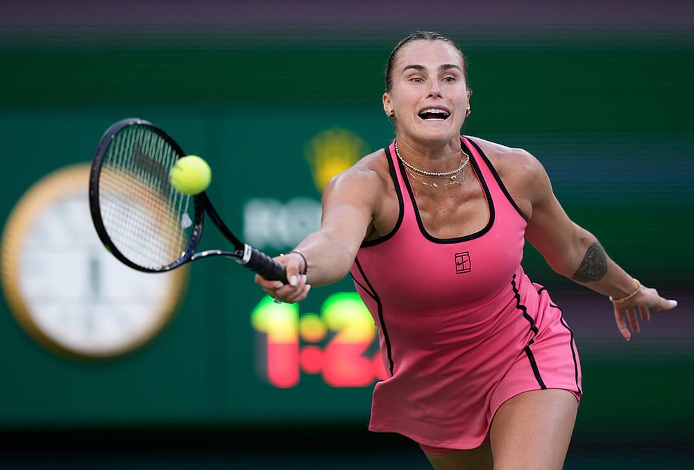 Aryna Sabalenka vs Linda Noskova Indian Wells Tennis match-