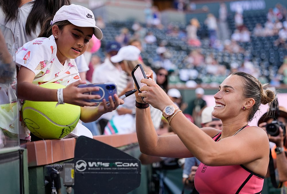 Aryna Sabalenka vs Linda Noskova Indian Wells Tennis match-2