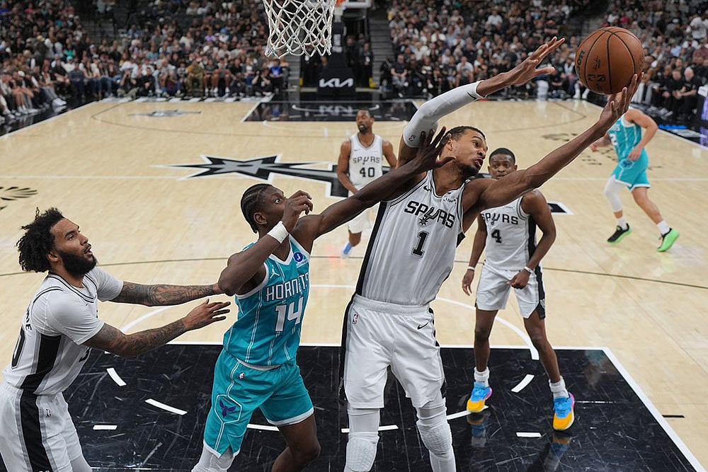 NBA 2025-26: Charlotte Hornets vs San Antonio Spurs