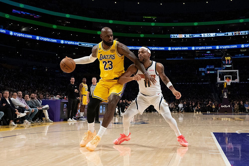 NBA Basketball: Los Angeles Lakers vs Denver Nuggets
