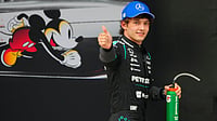 F1 Chinese Grand Prix 2026: Mercedes Teenager Kimi Antonelli Wins Maiden Race, George Russell Takes Second Spot AP : An emotional Antonelli was in tears at the end as he soaked up victory.