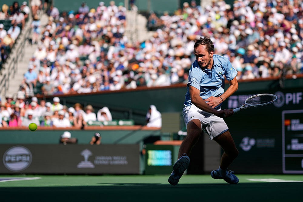 BNP Paribas Open Tennis Tournament: Carlos Alcaraz Vs Daniil Medvedev