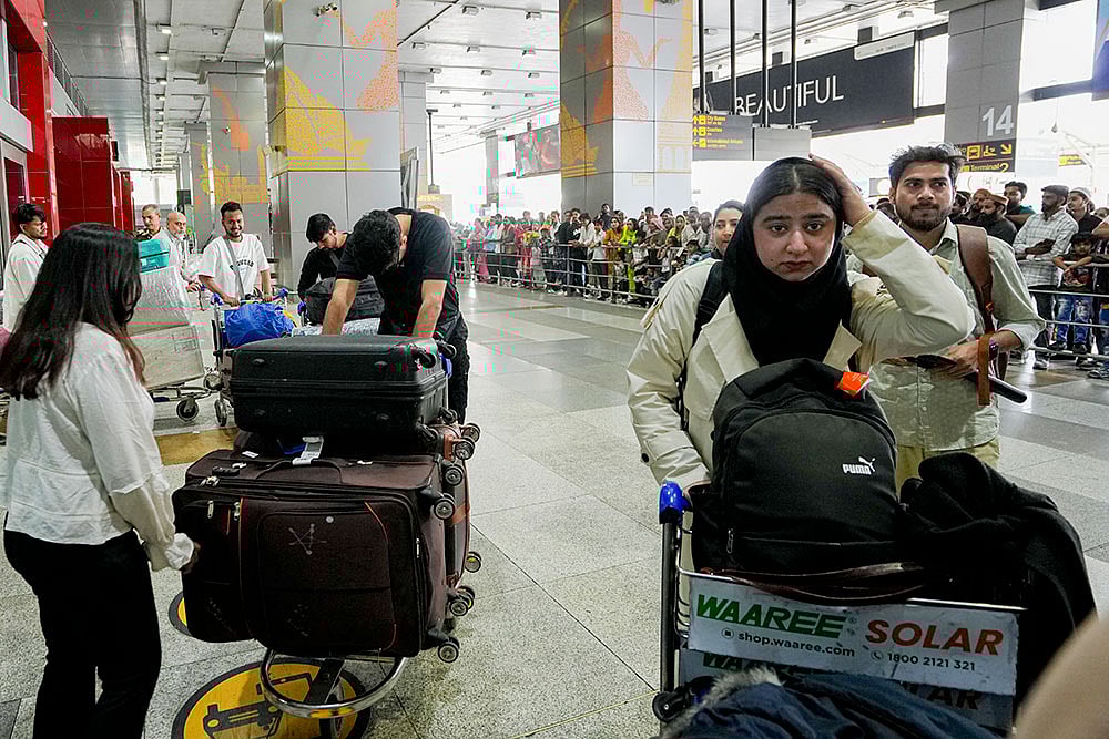 Students evacuated from Iran arrive at Delhis IGI Airport 