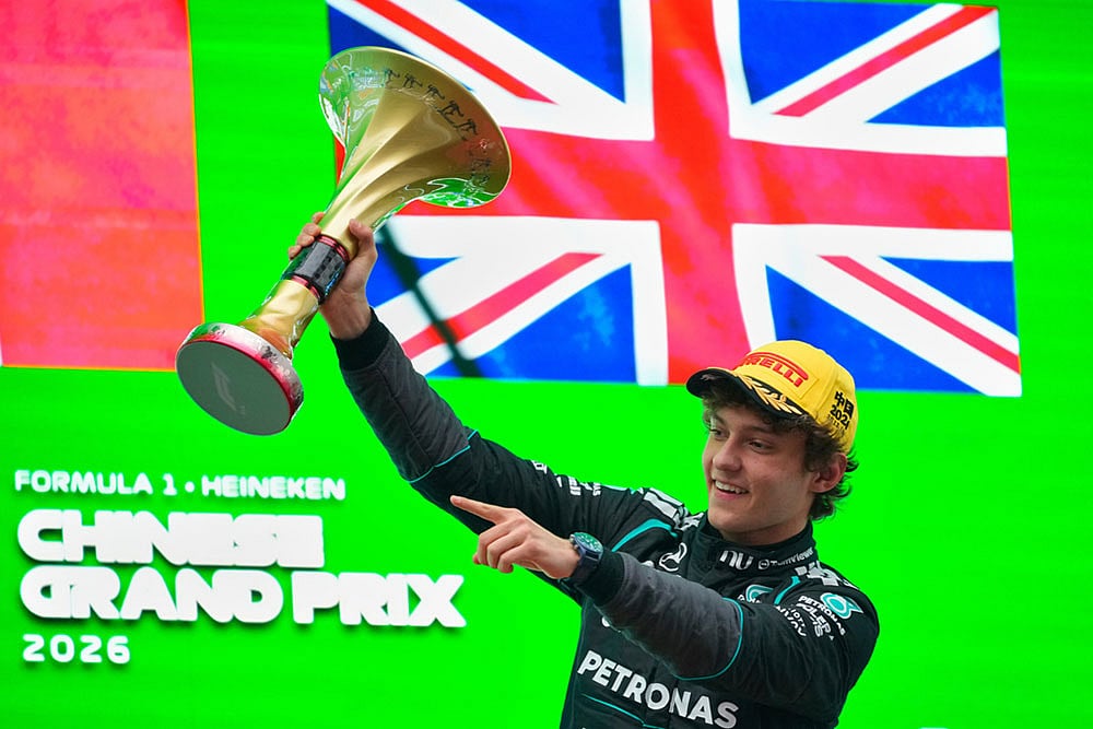 China F1 GP Auto Racing Andrea Kimi Antonelli