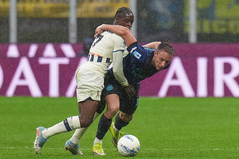 Serie A Soccer Match: Inter Milan vs Atalanta