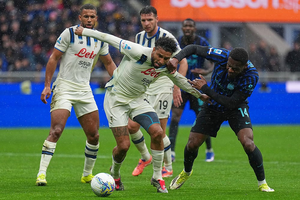 Italy Soccer Serie A: Atalanta vs Inter Milan