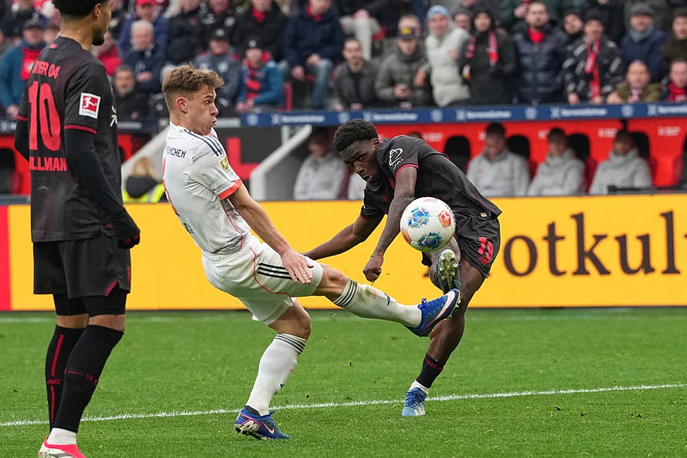 Bundesliga Soccer Match: Bayern Munich vs Bayer Leverkusen