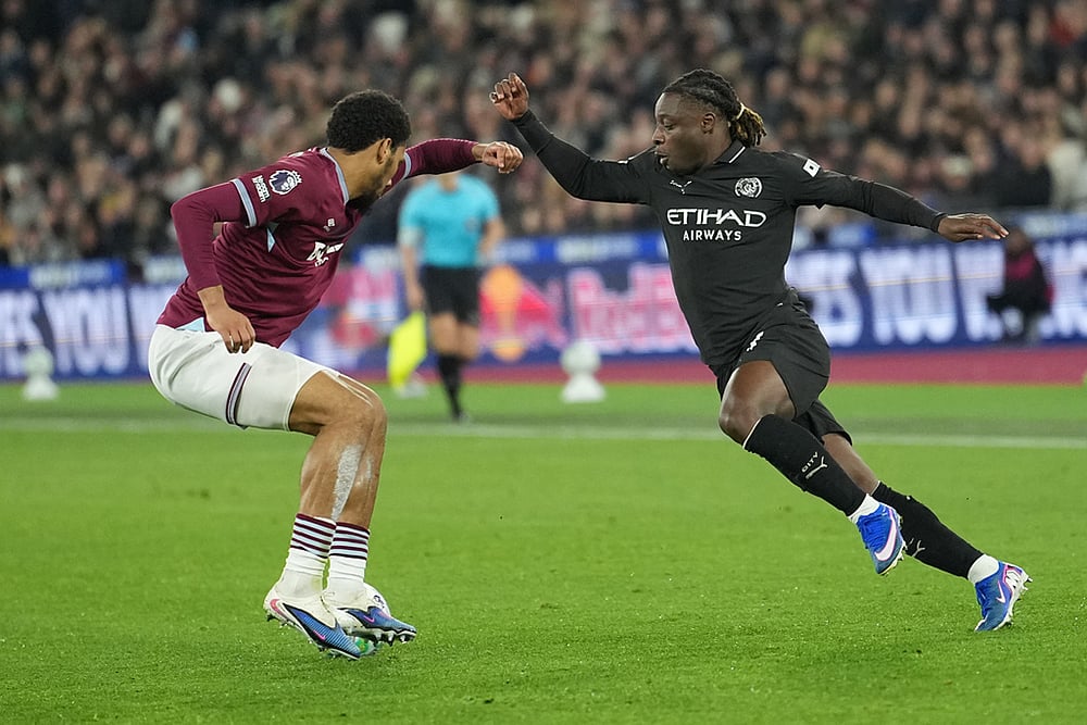 English Premier League: Manchester City vs West Ham United