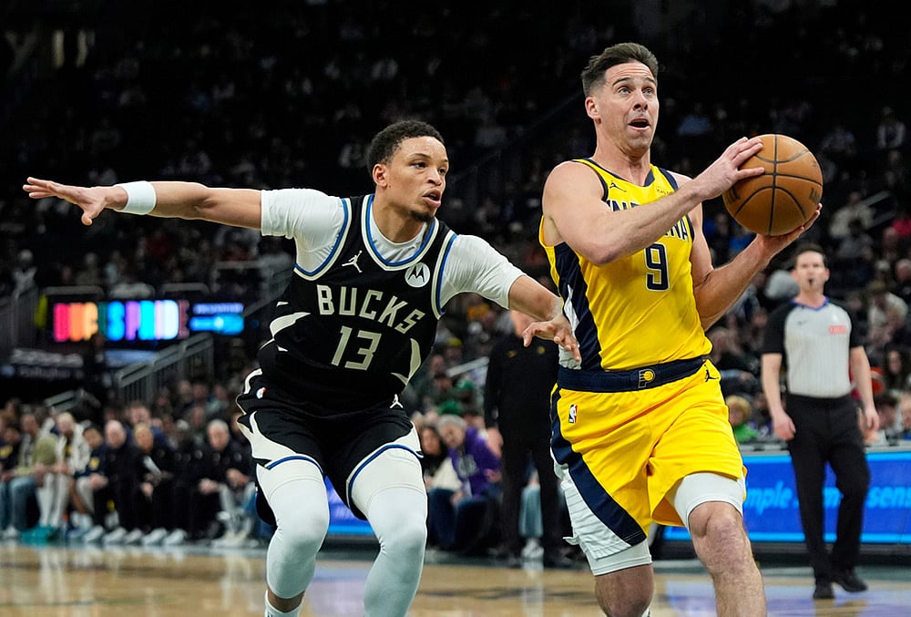 Milwaukee Bucks Vs Indiana Pacers NBA game-Ryan Rollins