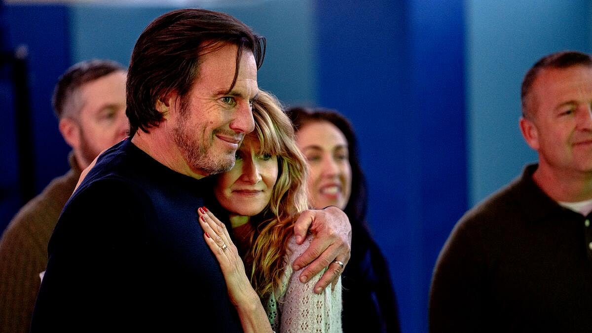 A still from ‘Is This Thing On’ (2025)