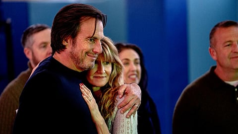 A still from ‘Is This Thing On’ (2025)