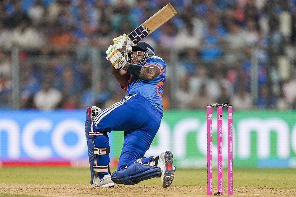 Best Batting action from the ICC Mens T20 World Cup Suryakumar Yadav