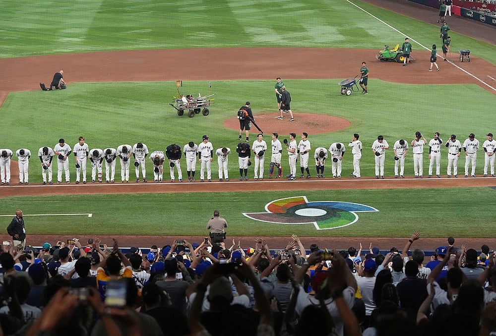Venezuela Vs Japan World Baseball Classic 2026 quarterfinal match-Japan team
