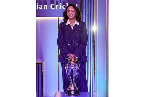 Indian women's cricket team captain Harmanpreet Kaur during the BCCI Naman Awards 2026, in New Delhi.