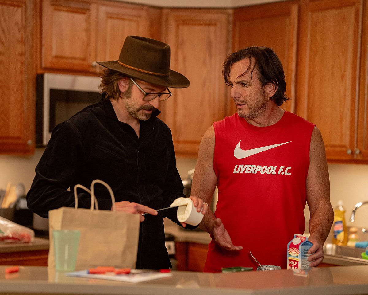 A still from ‘Is This Thing On’ (2025)