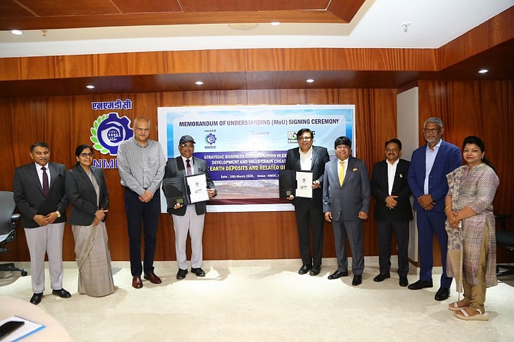 GMDC and NMDC signed an MoU to explore collaboration in rare earth elements