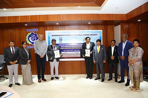 GMDC and NMDC signed an MoU to explore collaboration in rare earth elements