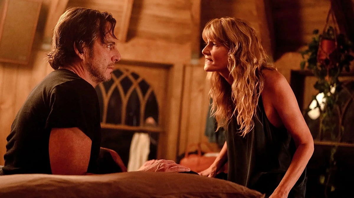 A still from ‘Is This Thing On’ (2025)