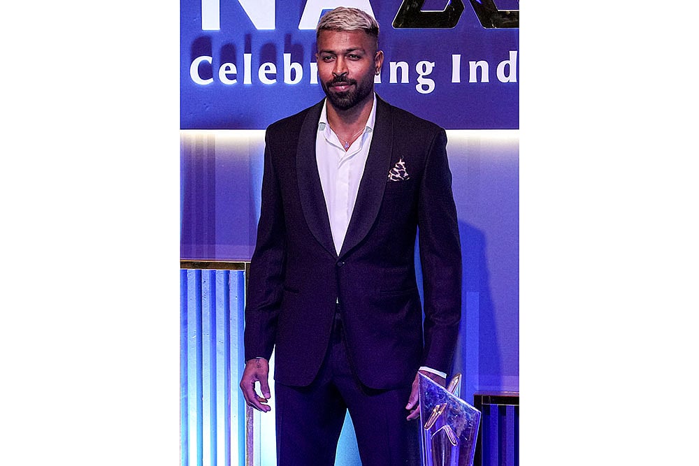 BCCI Naman Awards 2026 Hardik Pandya