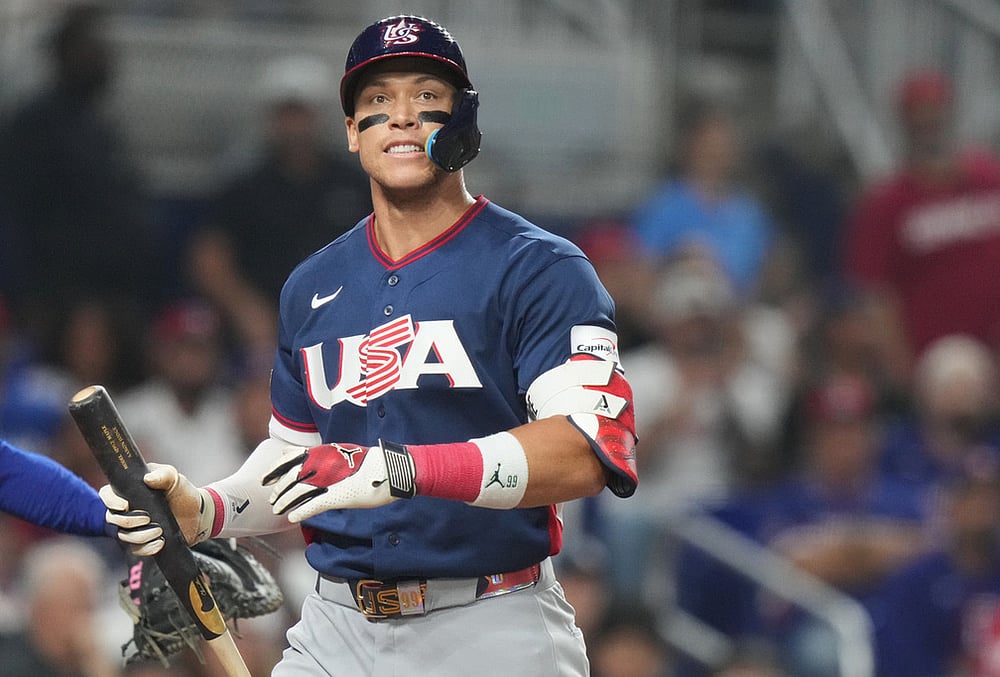 USA vs Dominican Republic World Baseball Classic 2026 semifinal game-Aaron Judge