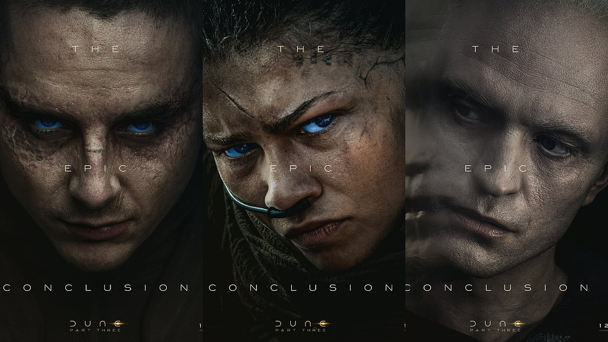 Timothée Chalamet, Zendaya, Robert Pattinson first look from Dune 3 - Dune Movie/X