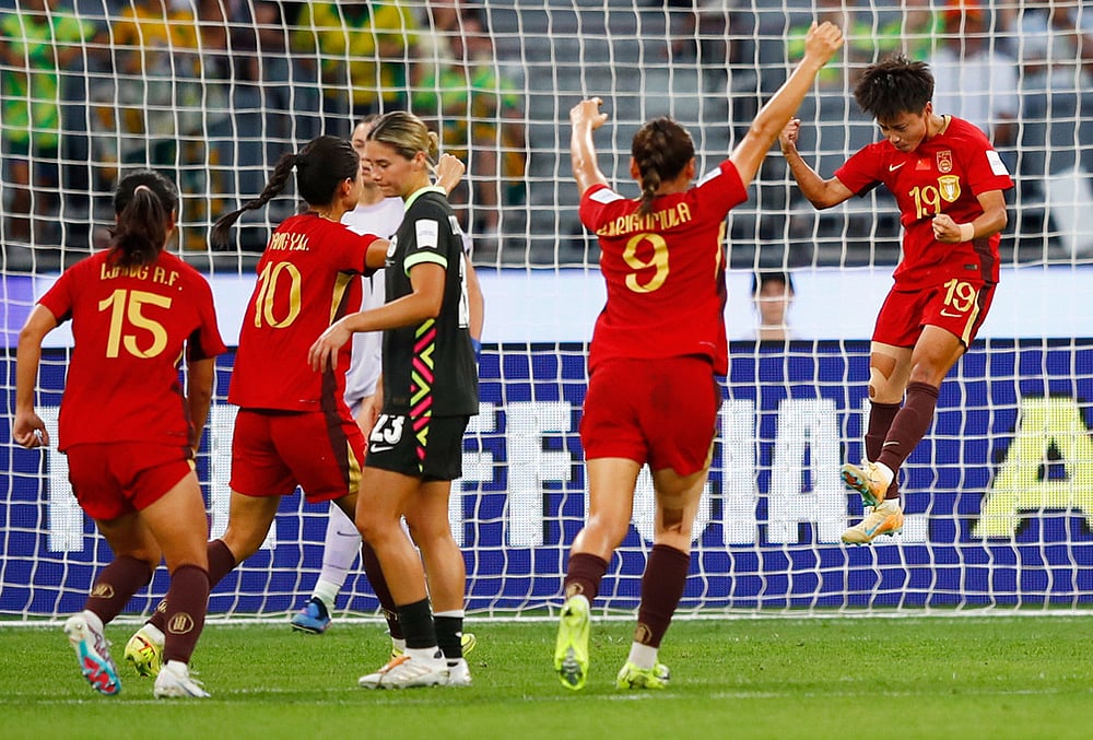 China Vs Australia Semi-Final AFC Womens Asia Cup soccer-Zhang Linyan